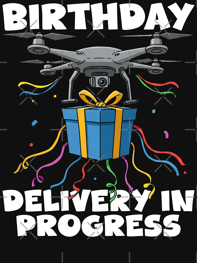 BIRTHDAY DELIVERY IN PROGRESS - HAPPY BIRTHDAY GIFT by KEF Custom T-Shirts, Hoodie, Sweatshirt | BlankRebels.com (Image 3)