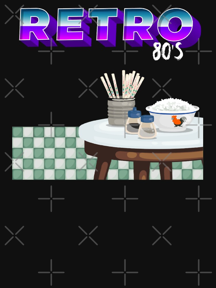 Retro 80's Coffee Shop Kopitiam by darknessjeff86 T-Shirts, Hoodie, Sweatshirt | BlankRebels.com (Image 3)