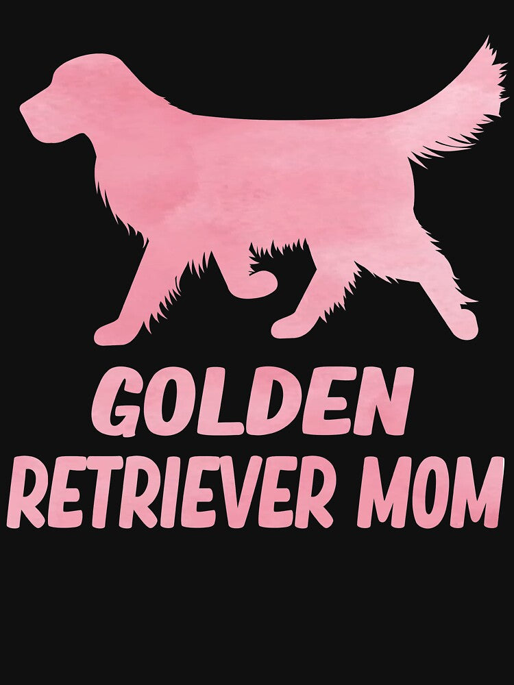 golden retriever mom silhouette watercolor gifts by alaechamlal T-Shirts, Hoodie, Sweatshirt | BlankRebels.com (Image 3)