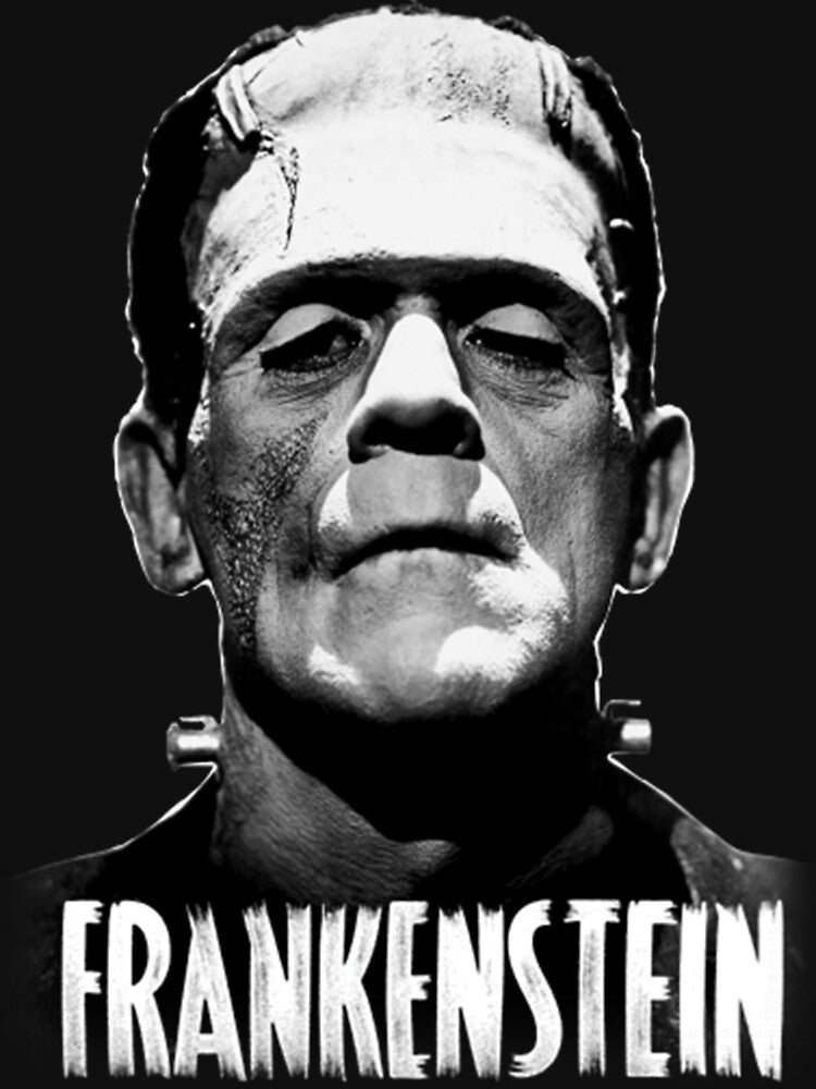 Frankenstein Logo T-Shirt by ebonyvve8mattie