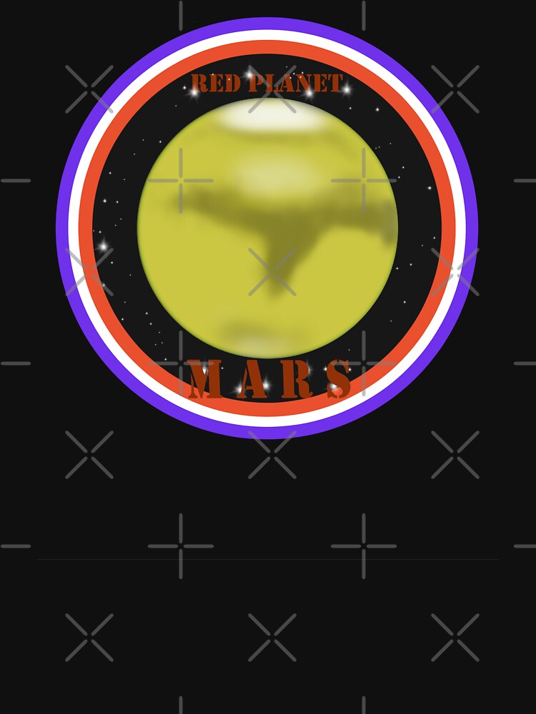 The Red Planet, Mars. by Geomoon T-Shirts, Hoodie, Sweatshirt | BlankRebels.com (Image 3)