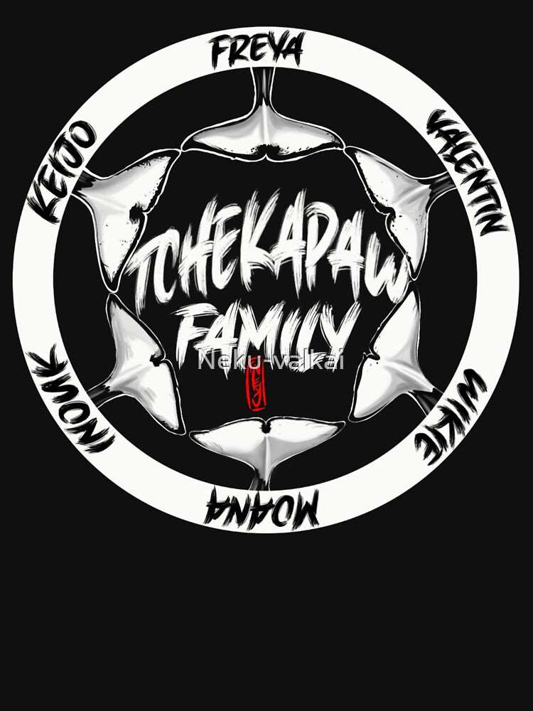 Tchekapaw Family by Neku-valkai T-Shirts, Hoodie, Sweatshirt | BlankRebels.com (Image 3)