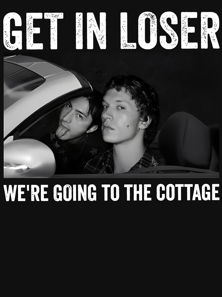 Get In Loser We're Going To The Cottage, I'm Coming to the Cottage, Ilya Rozanov and Shane Hollander, Heated Rivalry The Cottage, Ilya and Shane Hockey Romance - Heated Rivalry by rexedmee8