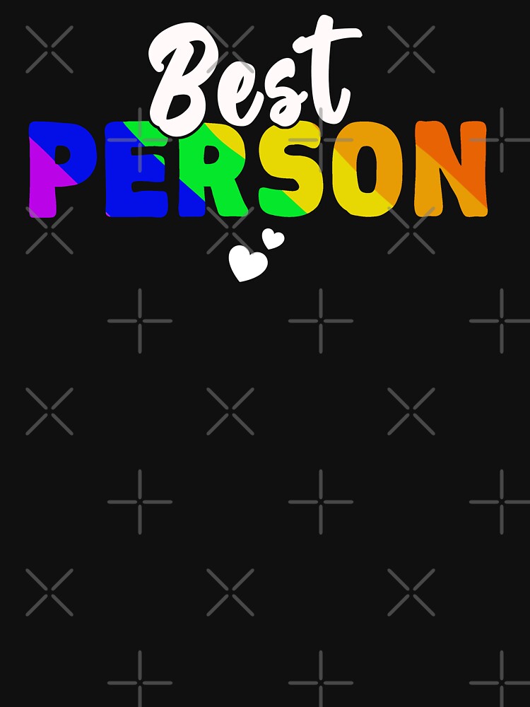 lgbtq wedding rainbow best person by Tropoid