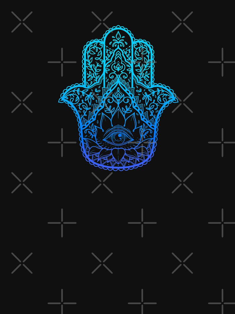 Hamsa (Color) by SoulArtLove T-Shirts, Hoodie, Sweatshirt | BlankRebels.com (Image 3)