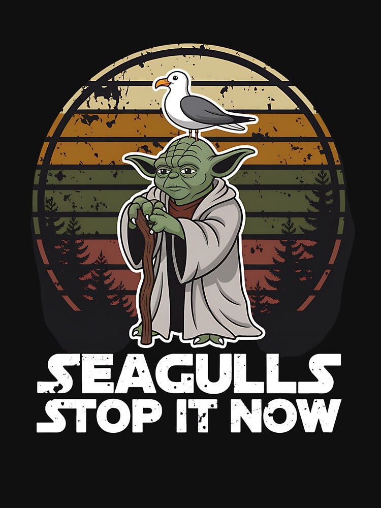 Seagulls Stop It Now Vintage by Coolken kurrrr