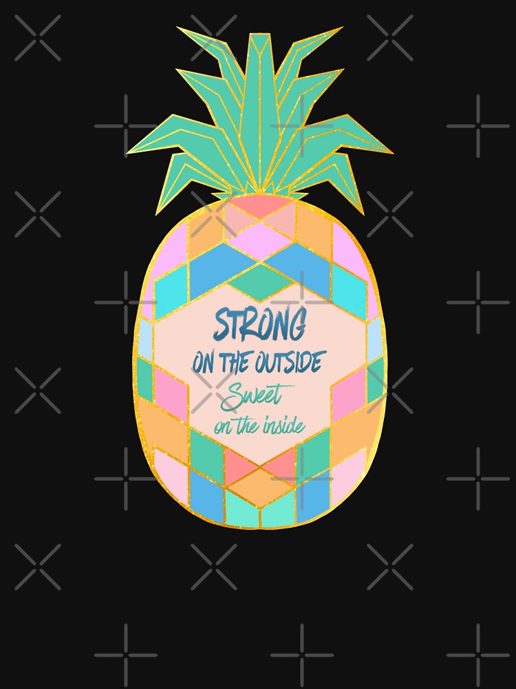 Pineapple Strength by Amused Steph Apparel T-Shirts, Hoodie, Sweatshirt | BlankRebels.com (Image 3)