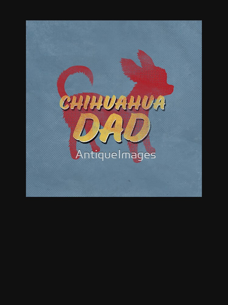 Chihuahua Dad Retro Style by AntiqueImages T-Shirts, Hoodie, Sweatshirt | BlankRebels.com (Image 3)
