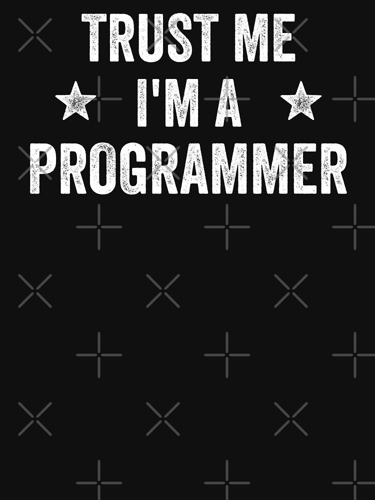 Trust Me I'm A Programmer Vintage Funny Programmer by RareBunny