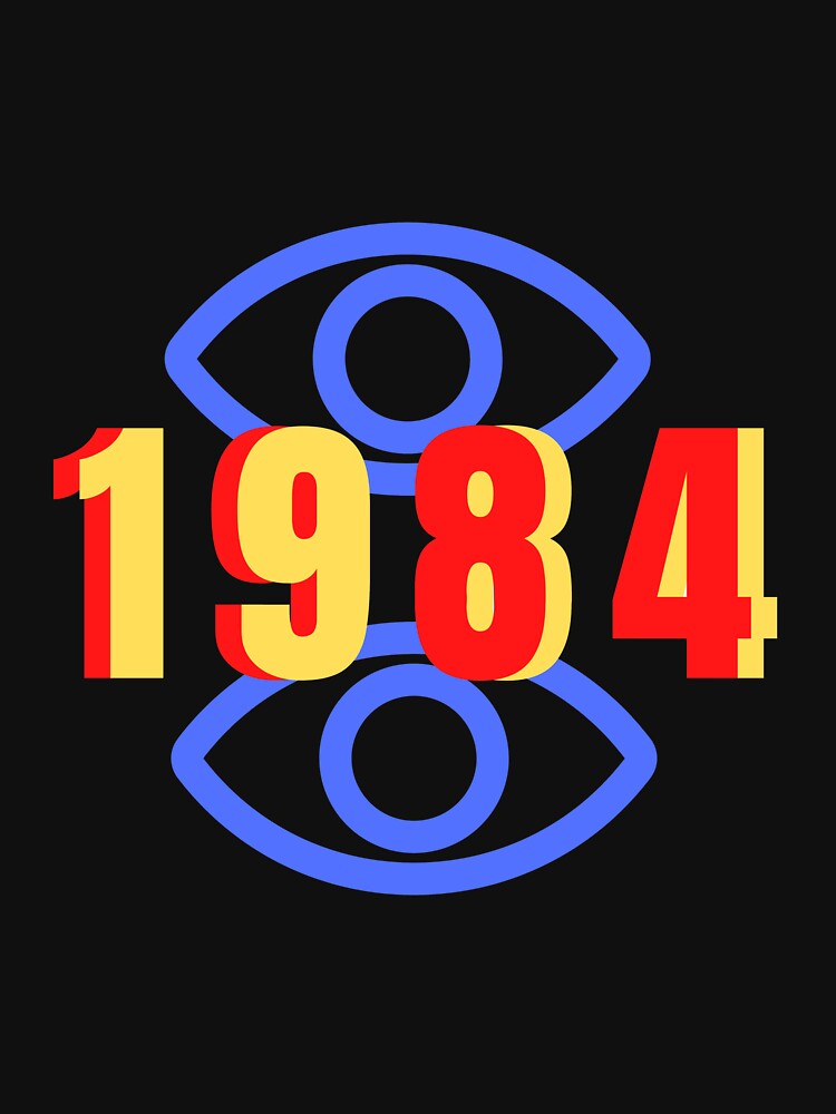1984 orwell by ilustra-ink T-Shirts, Hoodie, Sweatshirt | BlankRebels.com (Image 3)