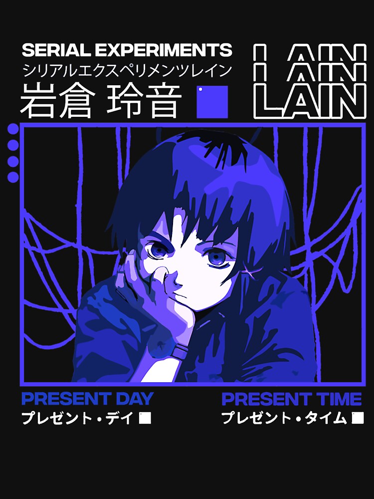 Serial Experiments Lain Darker by BodieCrites T-Shirts, Hoodie, Sweatshirt | BlankRebels.com (Image 3)