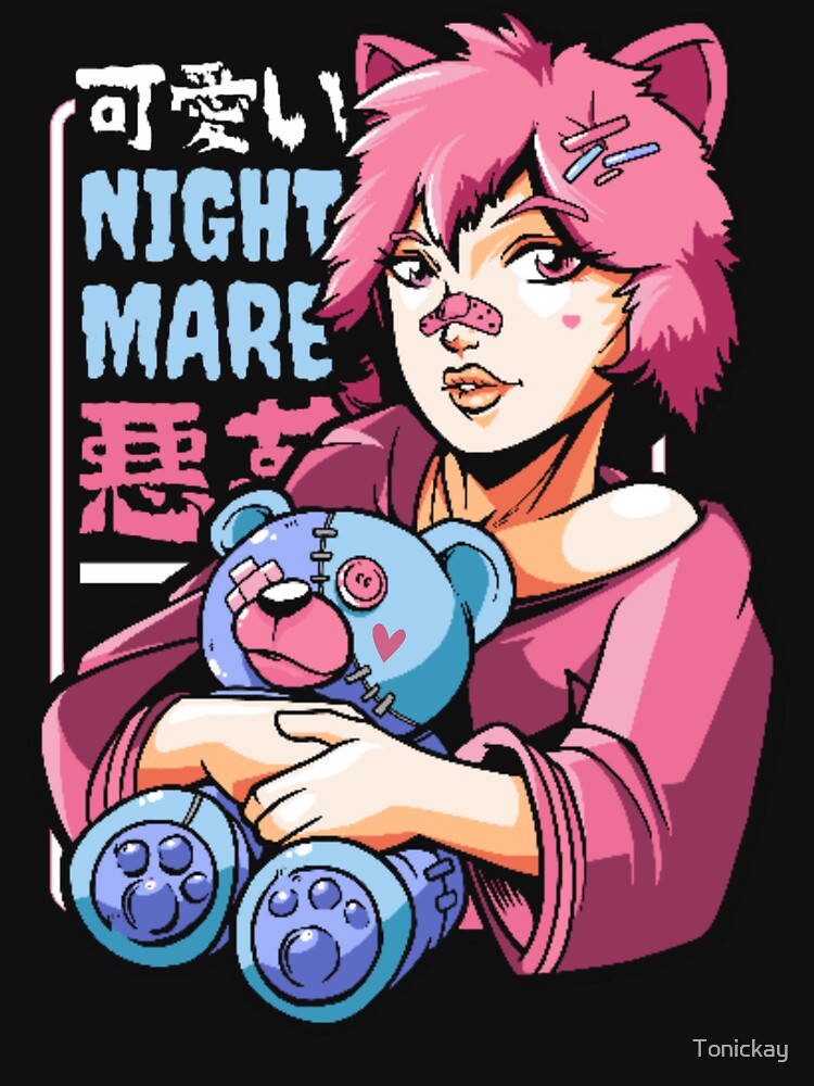 Anime Halloween nightmare by Tonickay