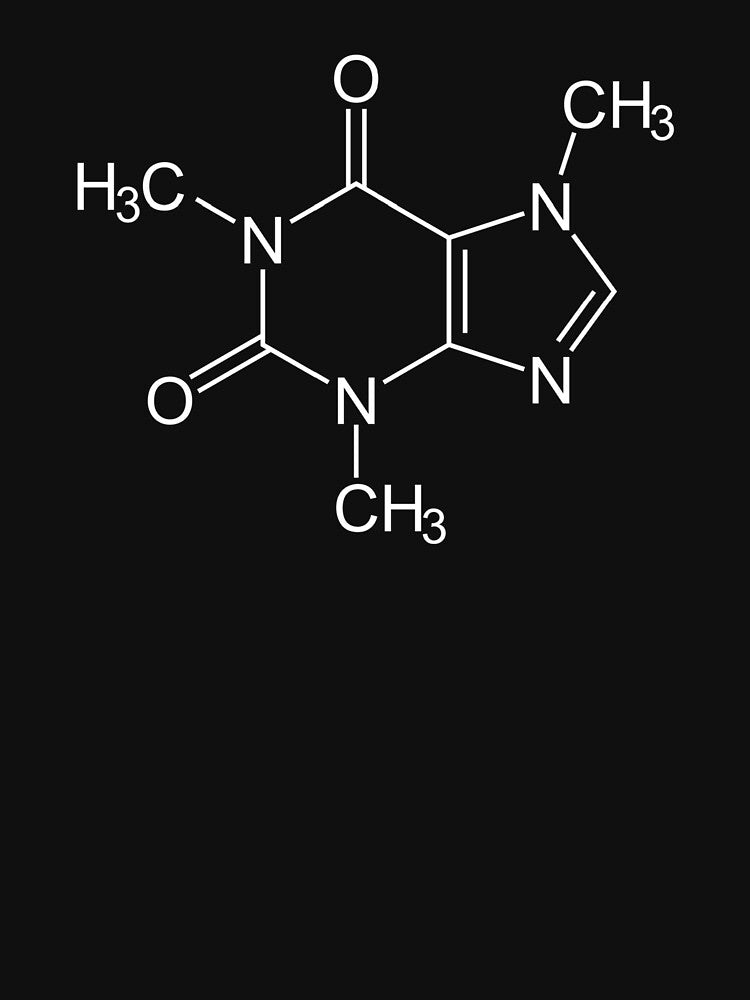 Caffeine Molecule by The Junto Shop T-Shirts, Hoodie, Sweatshirt | BlankRebels.com (Image 3)