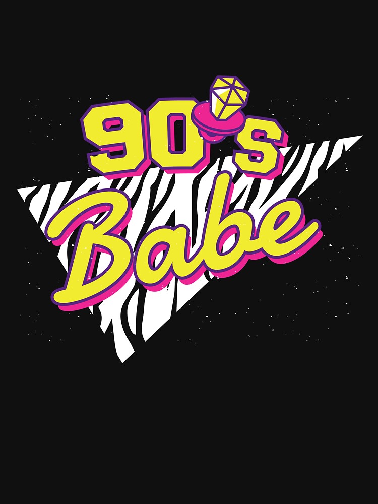 90's Babe - 90s Party Retro Nostalgia by AaaleXX T-Shirts, Hoodie, Sweatshirt | BlankRebels.com (Image 3)
