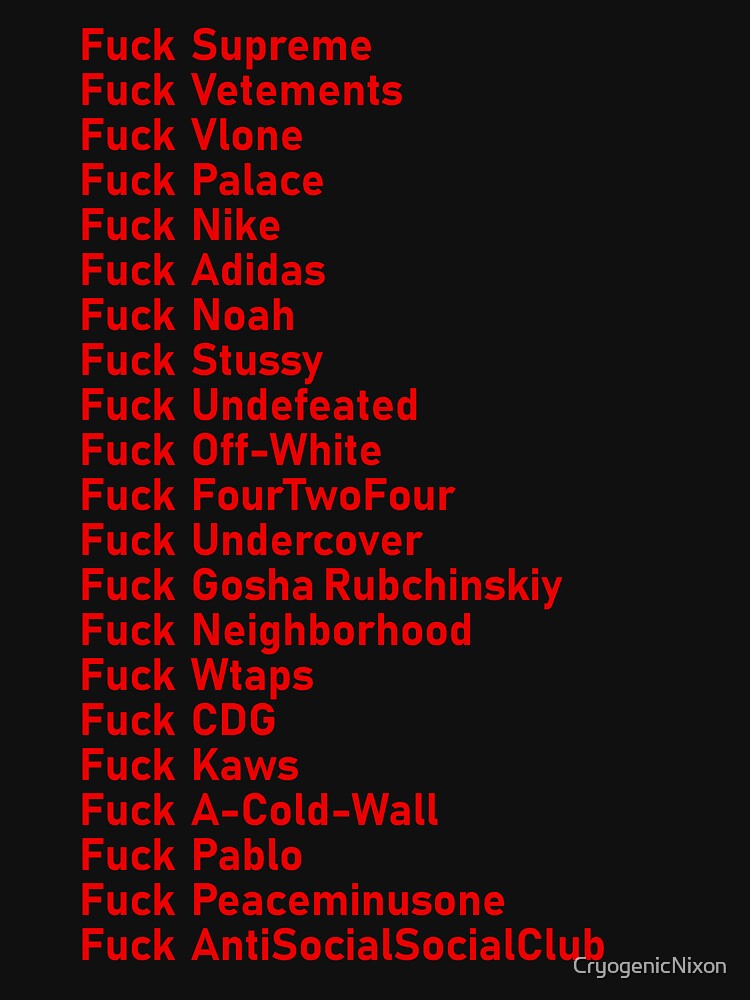 Fuck Fashion by CryogenicNixon T-Shirts, Hoodie, Sweatshirt | BlankRebels.com (Image 3)