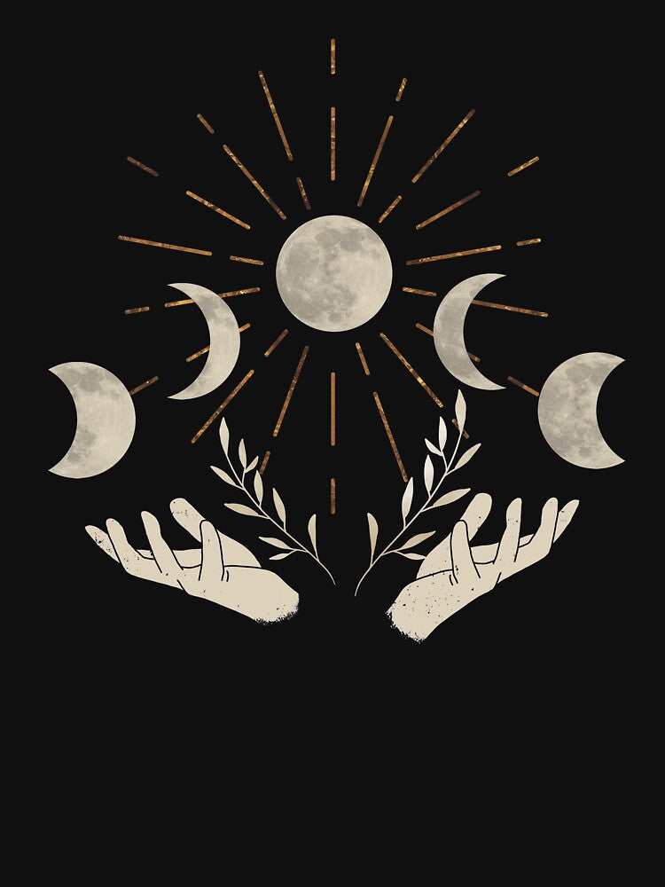 Moon Phase by Janddrawn T-Shirts, Hoodie, Sweatshirt | BlankRebels.com (Image 3)