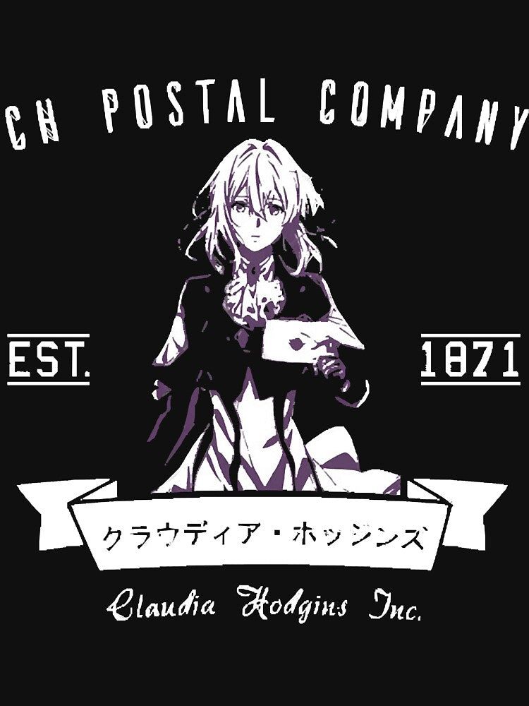 Violet Evergarden - CH Postal Company Anime Shirt by Calico812 Hoodie, Sweatshirt | BlankRebels.com (Image 3)