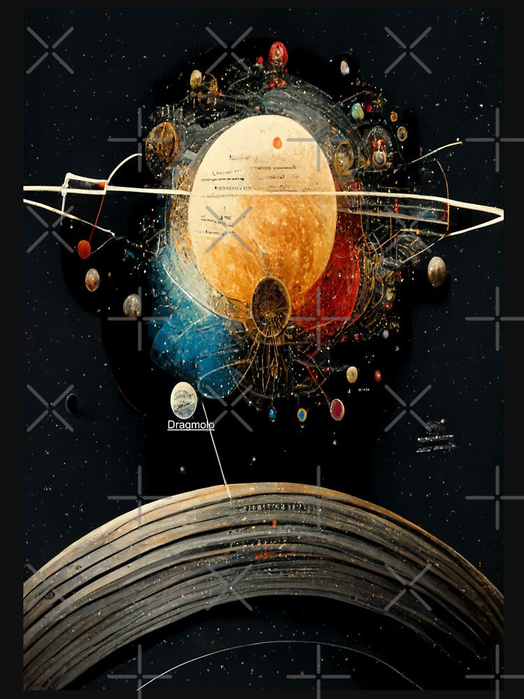 Planet Warz - System LD-75 "Milky Way Galaxy" (Edition #1) by Brazz Official T-Shirts, Hoodie, Sweatshirt (Image 3)