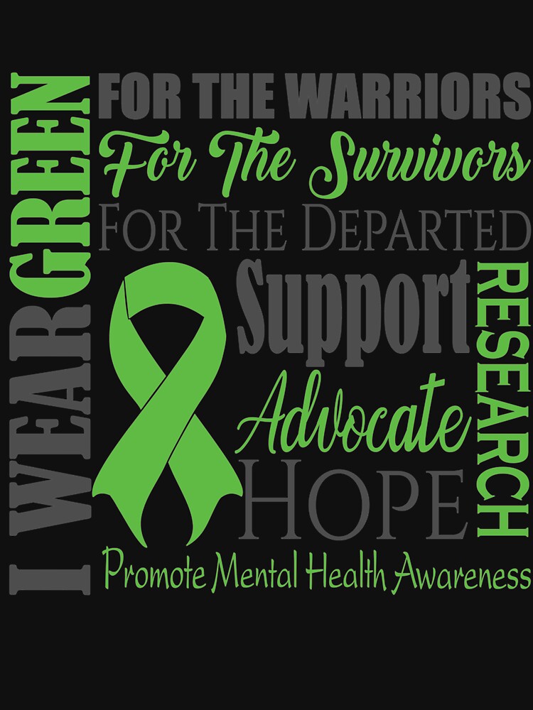 Mental Health Matters Awareness by Sashakis T-Shirts, Hoodie, Sweatshirt | BlankRebels.com (Image 3)