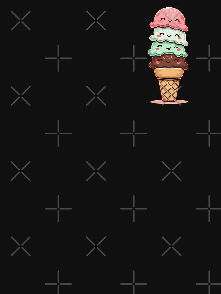 Kawaii Ice Cream T-Shirts, Hoodie, Sweatshirt