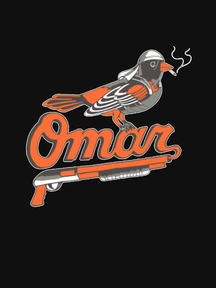 Omar The Wire Baltimore Oriole by MatiasHe1kkinen T-Shirts, Hoodie, Sweatshirt | BlankRebels.com (Image 3)