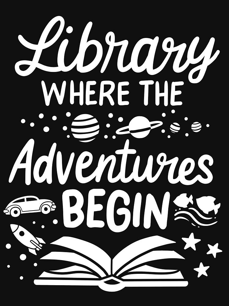 Book Reading Librarian by 4tomic T-Shirts, Hoodie, Sweatshirt | BlankRebels.com (Image 3)