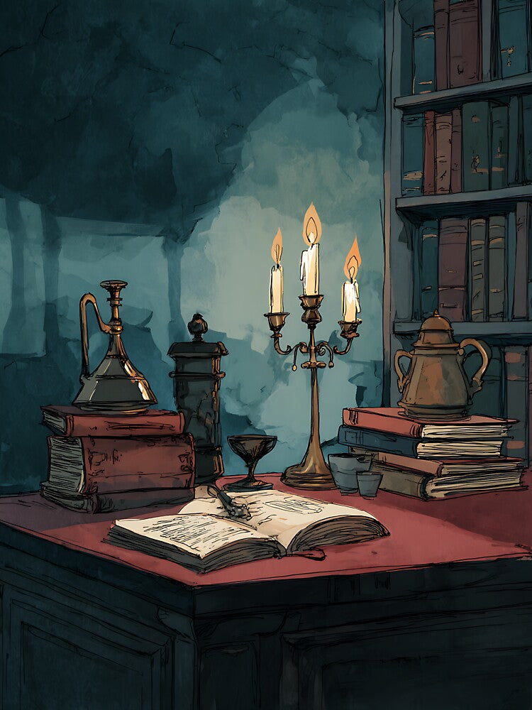 Vintage Dark Academia Study by bapupa T-Shirts, Hoodie, Sweatshirt | BlankRebels.com (Image 3)