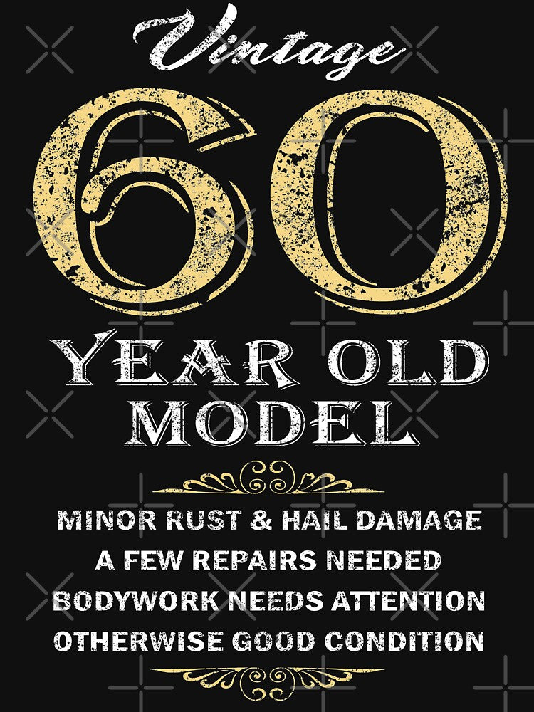 60th Birthday - Funny gift idea by HobzyMerch T-Shirts, Hoodie, Sweatshirt | BlankRebels.com (Image 3)