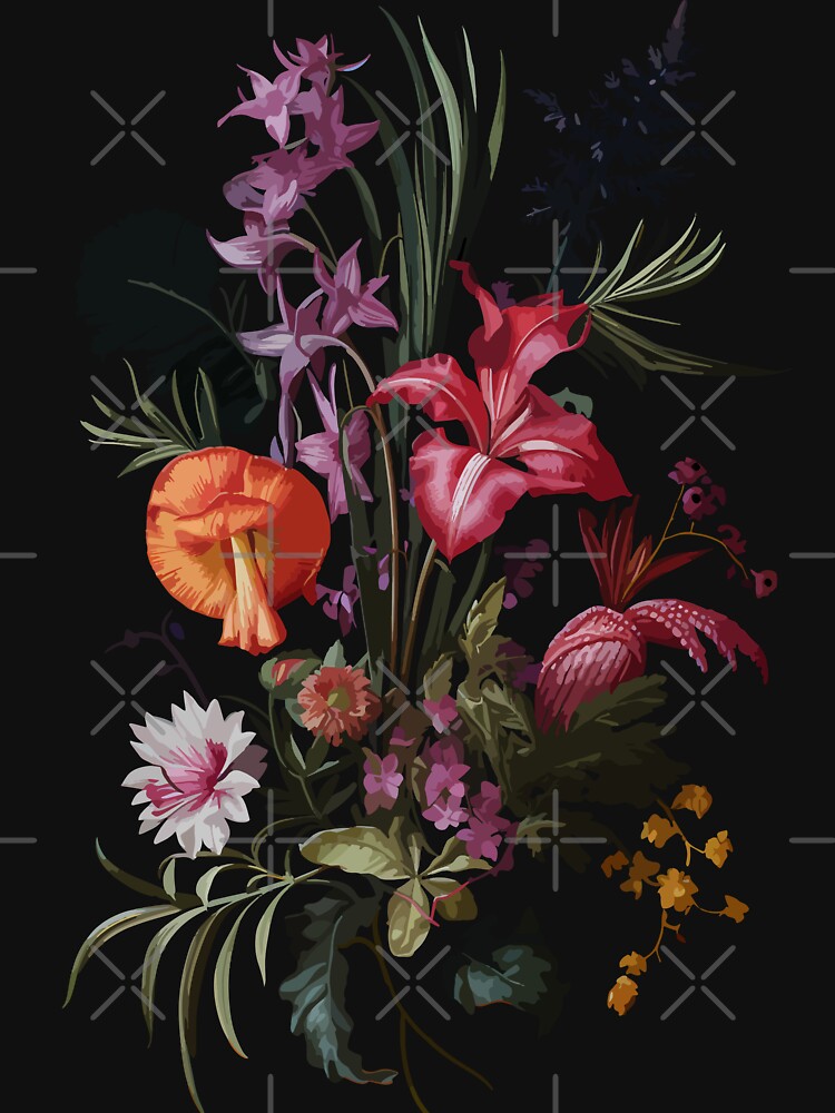 Colorful Vintage Botanical by Enyr T-Shirts, Hoodie, Sweatshirt | BlankRebels.com (Image 3)