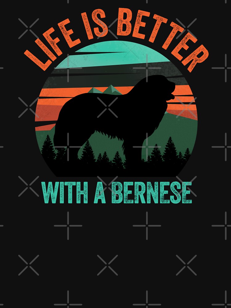 Life Is Better With A Berner Bernese Mountain Dog by Guarddogdrive T-Shirts, Hoodie, Sweatshirt | BlankRebels.com (Image 3)