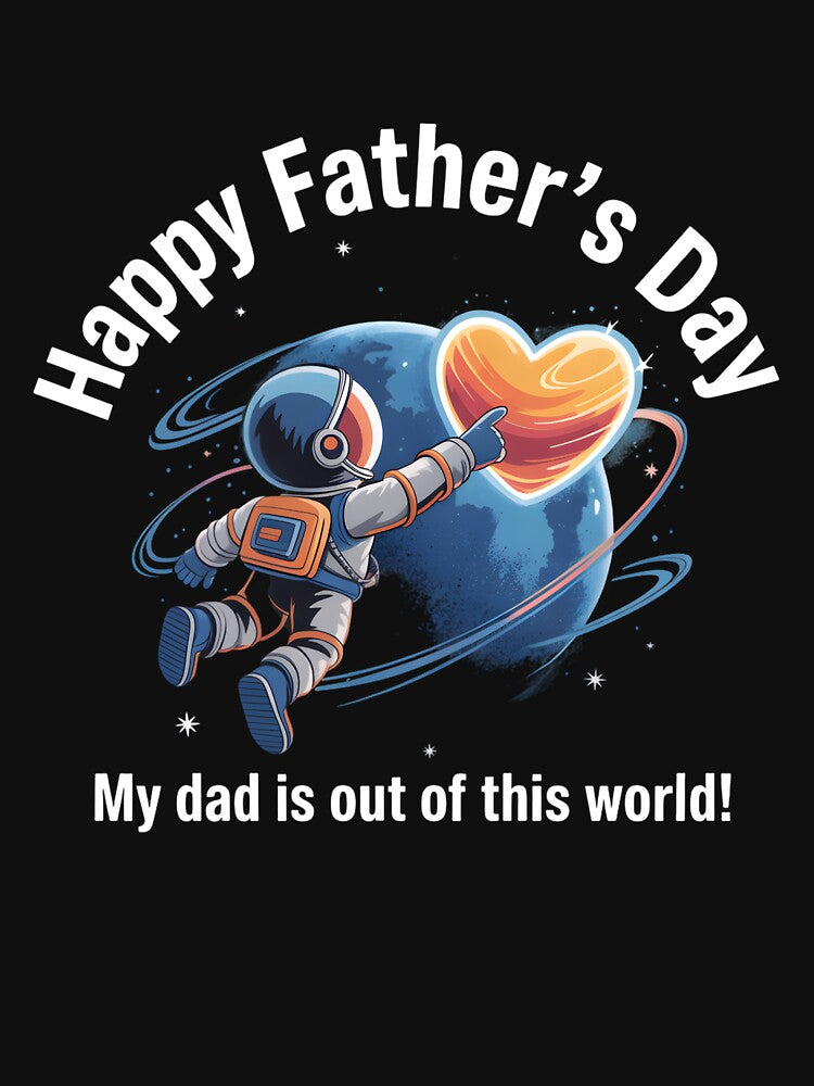 Happy Fathers Day Astronaut Boys Space Toddler Kids Dad by clothesy7 T-Shirts, Hoodie, Sweatshirt | BlankRebels.com (Image 3)