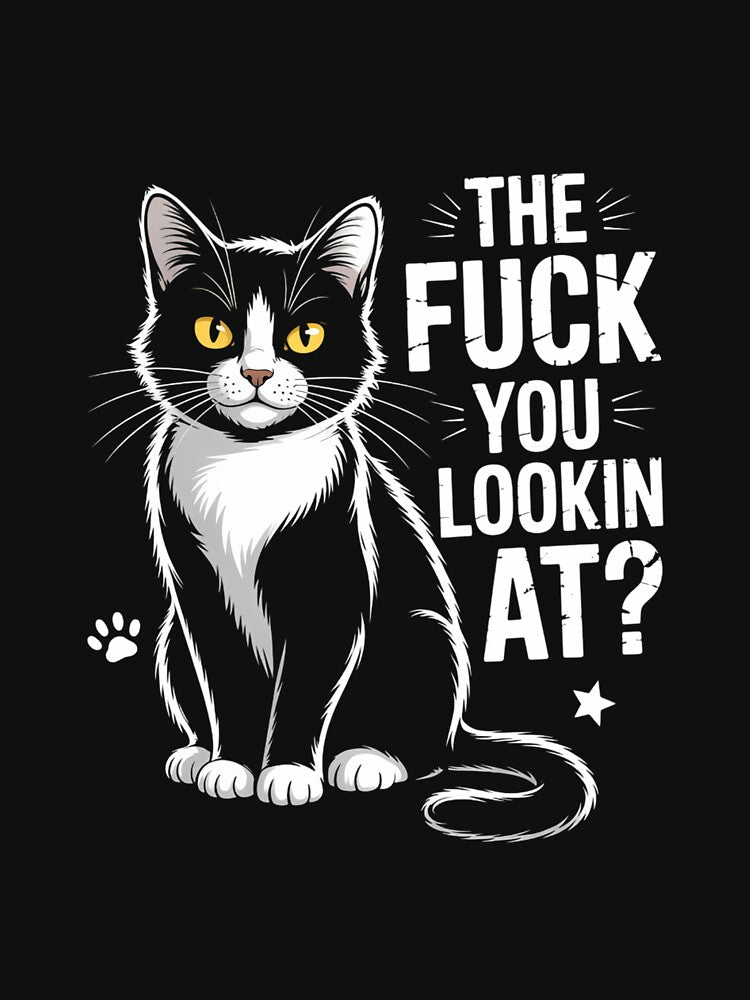Funny Cat Lovers Joke sayings by TikCore