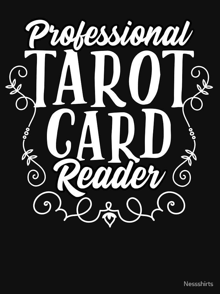 Awesome Professional Tarot Card Reader For Tarot Cartomancy by Nessshirts T-Shirts, Hoodie, Sweatshirt (Image 3)