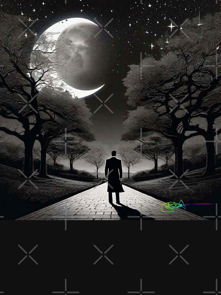 Haunted Dark Worlds  - Magical Odyssey 8 by AI Crypto Warlord T-Shirts, Hoodie, Sweatshirt | BlankRebels.com (Image 3)