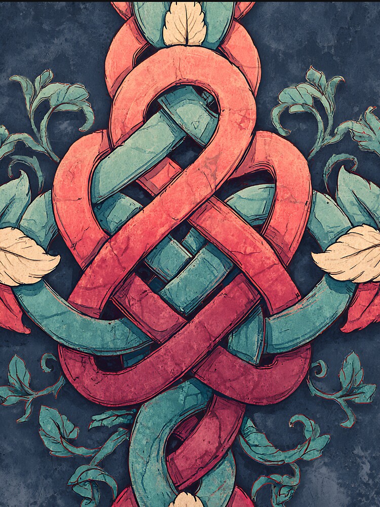 Mystical Intricate Knot Symbol by bapupa T-Shirts, Hoodie, Sweatshirt | BlankRebels.com (Image 3)