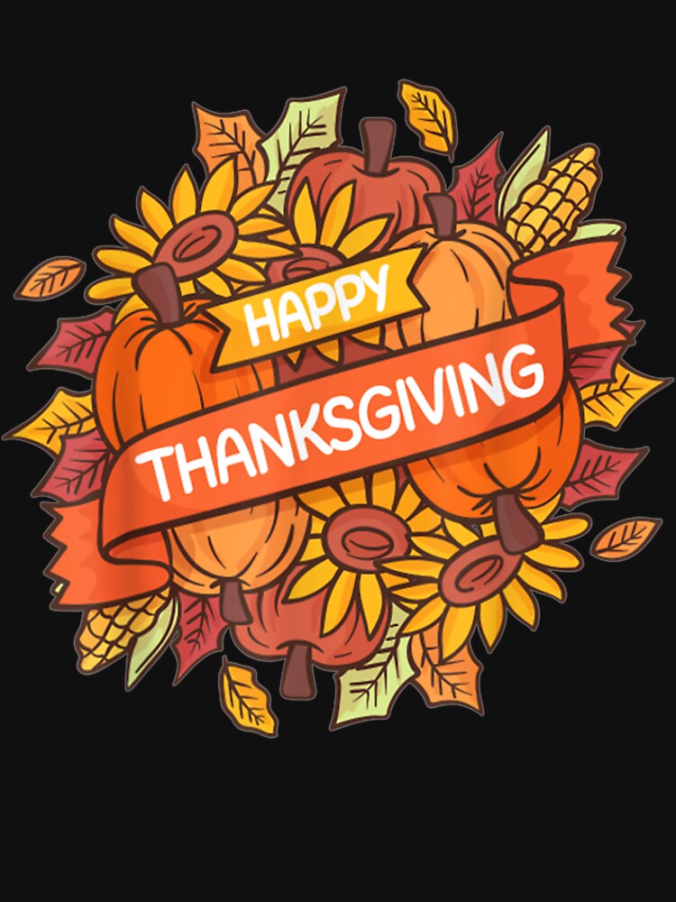 Happy Thanksgiving Turkey Day Gift by harolhaw T-Shirts, Hoodie, Sweatshirt | BlankRebels.com (Image 3)