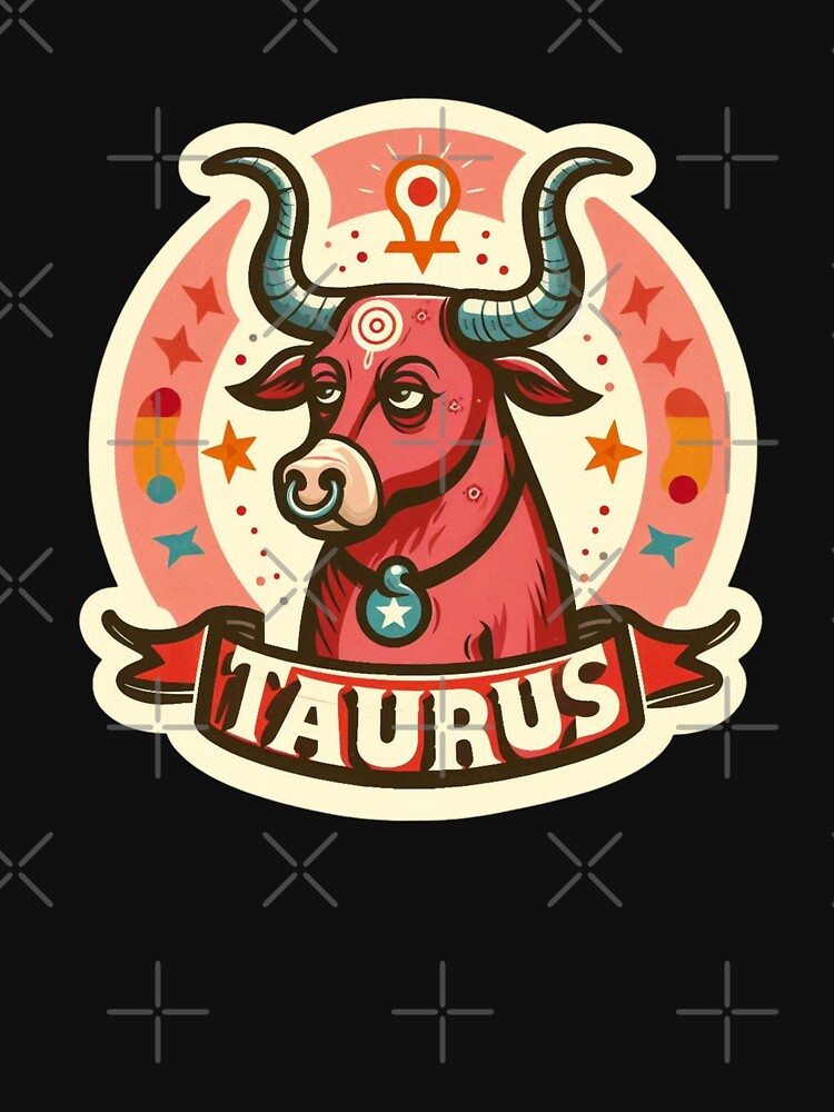 Taurus Vintage – Retro Zodiac Art by EuropeanPrints T-Shirts, Hoodie, Sweatshirt | BlankRebels.com (Image 3)