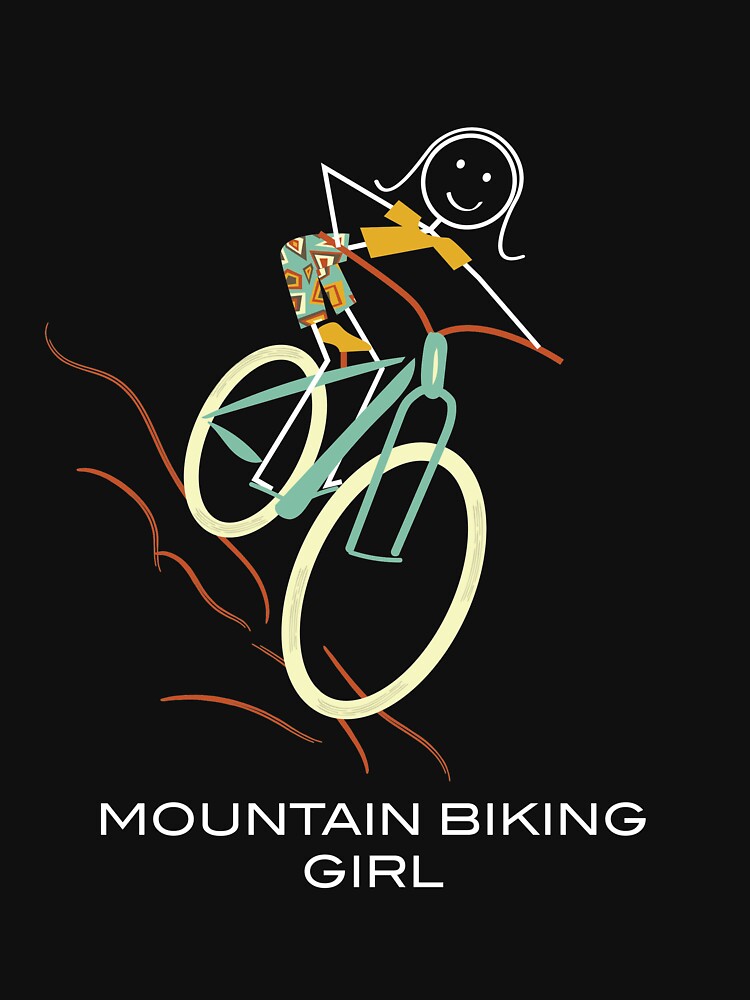 Funny Womens Mountain Biking design by whyitsme T-Shirts, Hoodie, Sweatshirt | BlankRebels.com (Image 3)