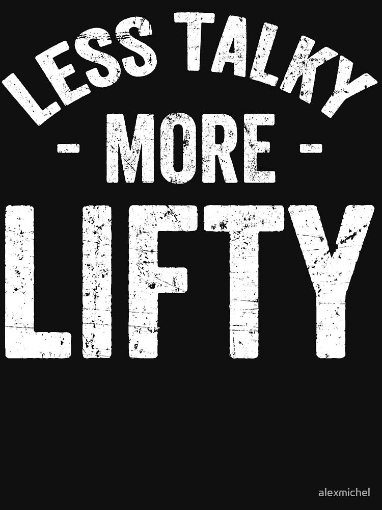 Less talky more lifty - Gym by Captain Mood T-Shirts, Hoodie, Sweatshirt | BlankRebels.com (Image 3)