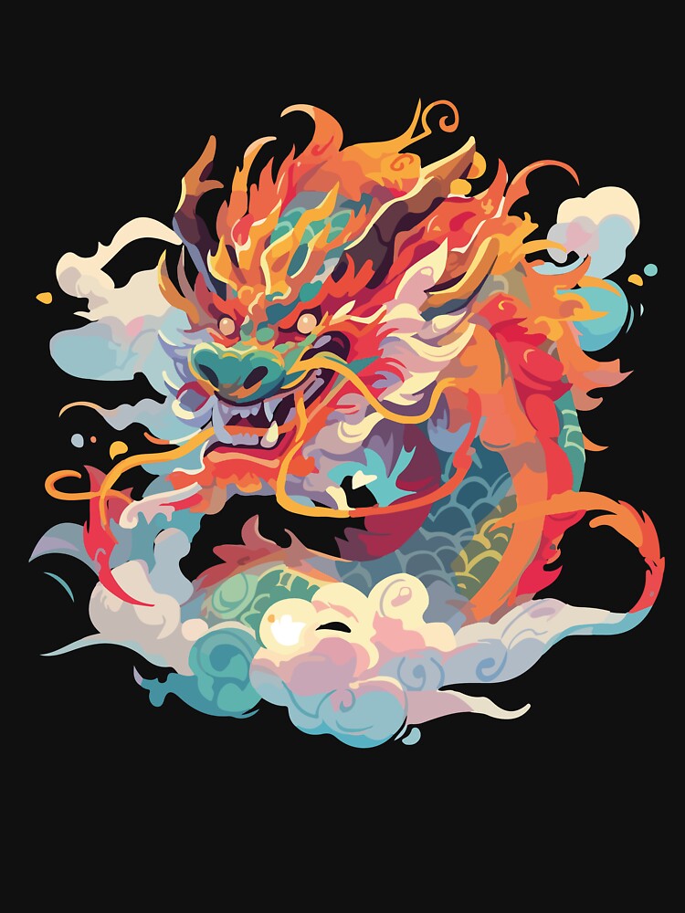 Majestic Chinese Dragon by TurtleDojo T-Shirts, Hoodie, Sweatshirt | BlankRebels.com (Image 3)