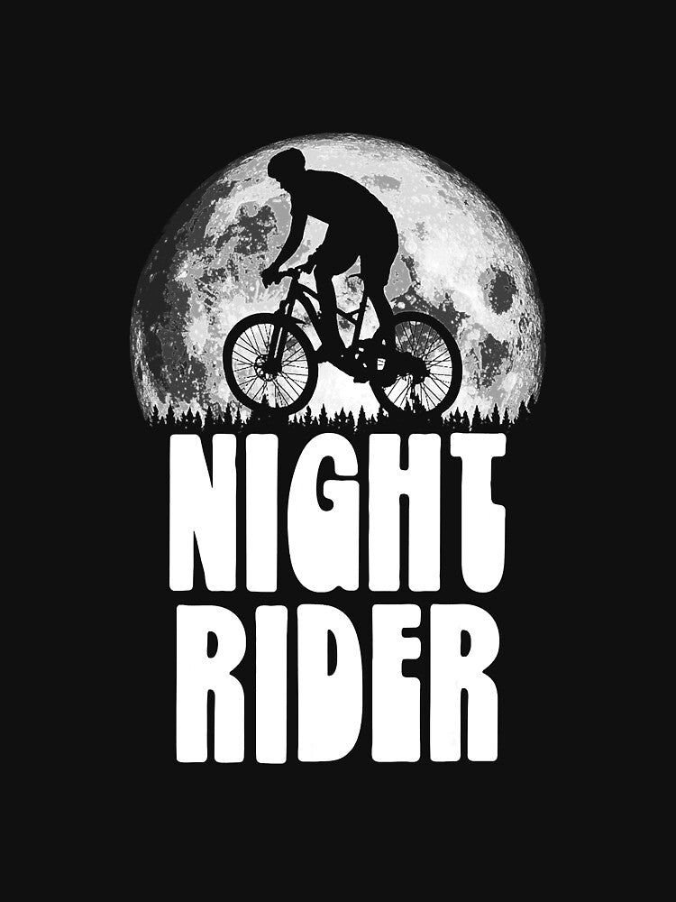 Night Rider Vintage Mountain Biking by BundlerVq T-Shirts, Hoodie, Sweatshirt | BlankRebels.com (Image 3)