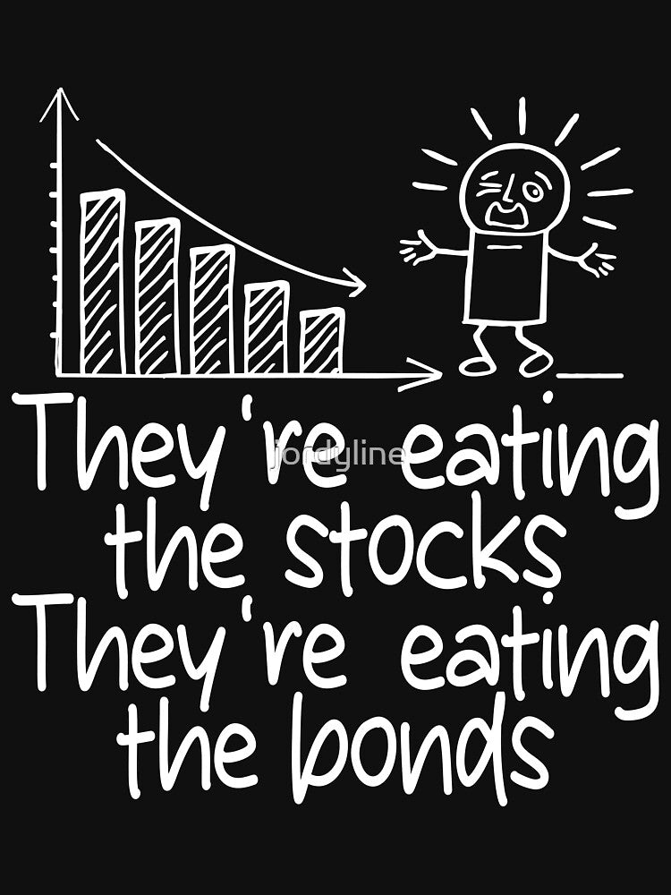 They're Eating the Stocks – Financial Panic Doodle by jordyline T-Shirts, Hoodie, Sweatshirt | BlankRebels.com (Image 3)
