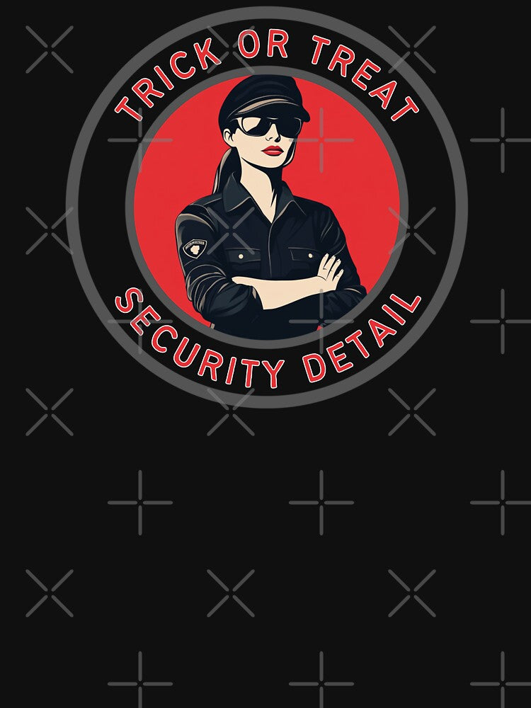 Trick Or Treat Security Detail Funny by MojaveTradePost T-Shirts, Hoodie, Sweatshirt | BlankRebels.com (Image 3)