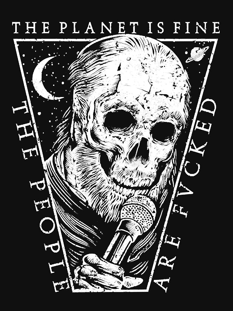THE PLANET IS FINE by shopUSSUO T-Shirts, Hoodie, Sweatshirt | BlankRebels.com (Image 3)