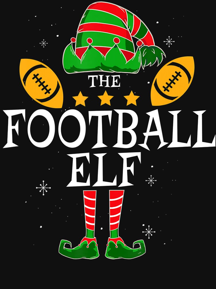 Football Elf Group Matching Family Christmas by dokieuphuong T-Shirts, Hoodie, Sweatshirt | BlankRebels.com (Image 3)