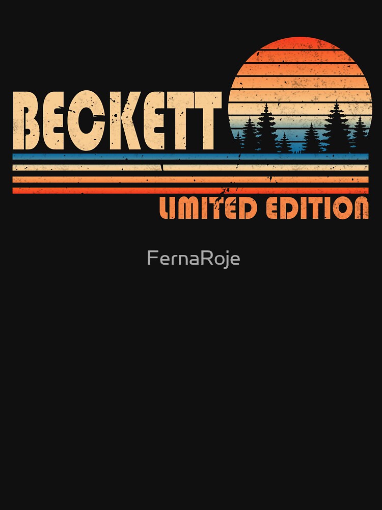 BECKETT Gift Name Personalized Funny Retro Vintage Birthday by FernaRoje T-Shirts, Hoodie, Sweatshirt (Image 3)