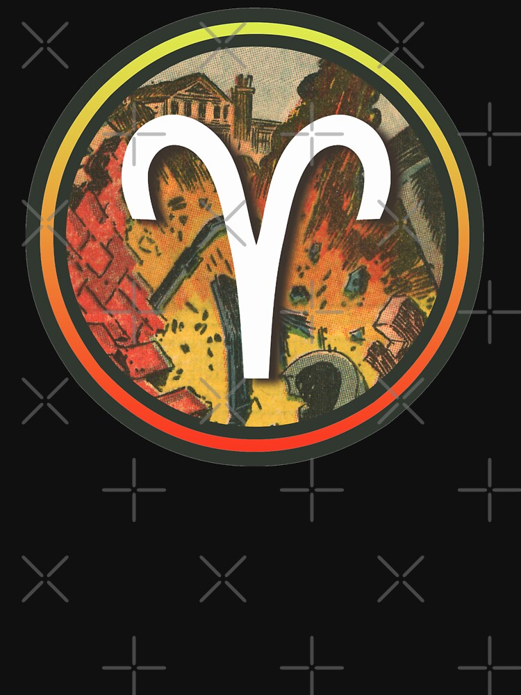 Aries Season - Vintage Comic book Zodiac Sign by elevens T-Shirts, Hoodie, Sweatshirt | BlankRebels.com (Image 3)