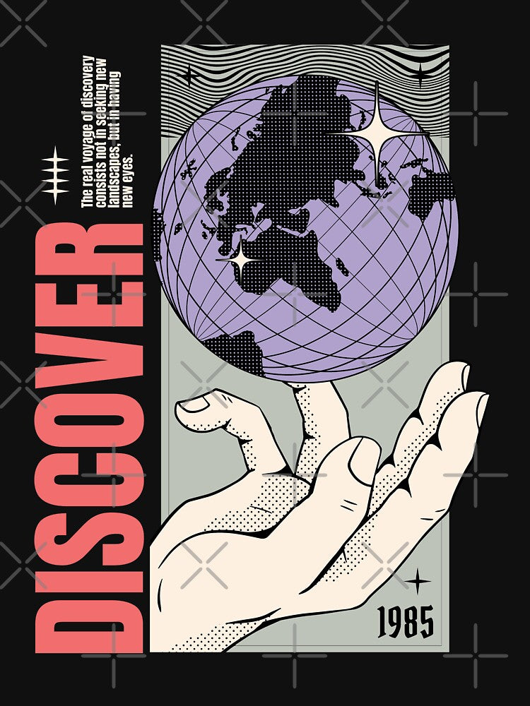 Discover (Black Edition) by Achraf Mansouri T-Shirts, Hoodie, Sweatshirt | BlankRebels.com (Image 3)