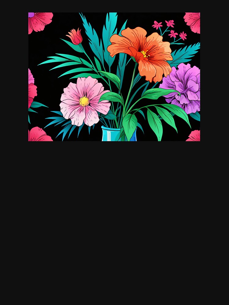 Floral Retro Aesthetic by MadnessEnvelope T-Shirts, Hoodie, Sweatshirt | BlankRebels.com (Image 3)