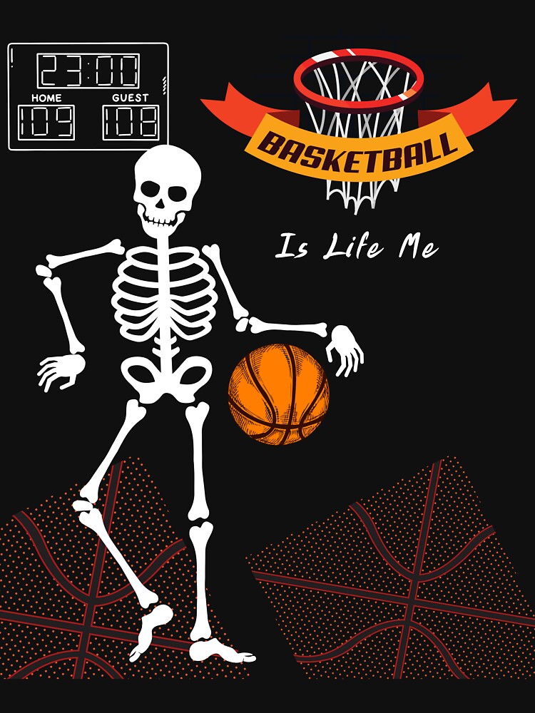 Basketball Is Life Me 1 T-Shirts by paknapat Hoodie, Sweatshirt | BlankRebels.com (Image 3)